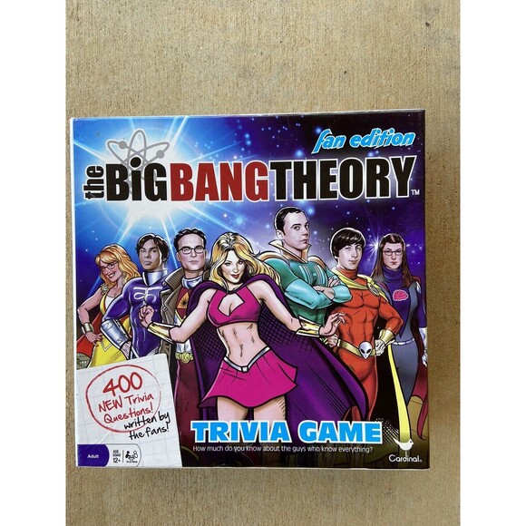The Big Bang Theory Trivia Board Game Fan Edition All Parts Complete - Picture 2 of 6